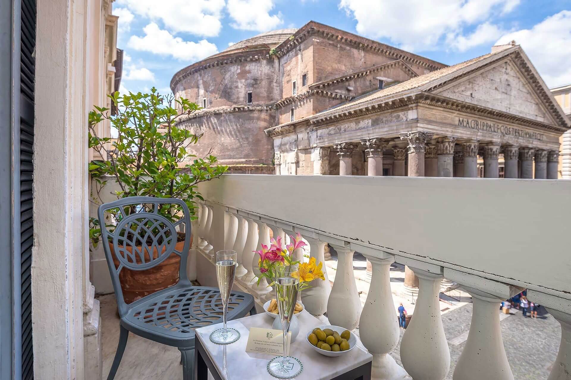 Das Pantheon im Zentrum Roms